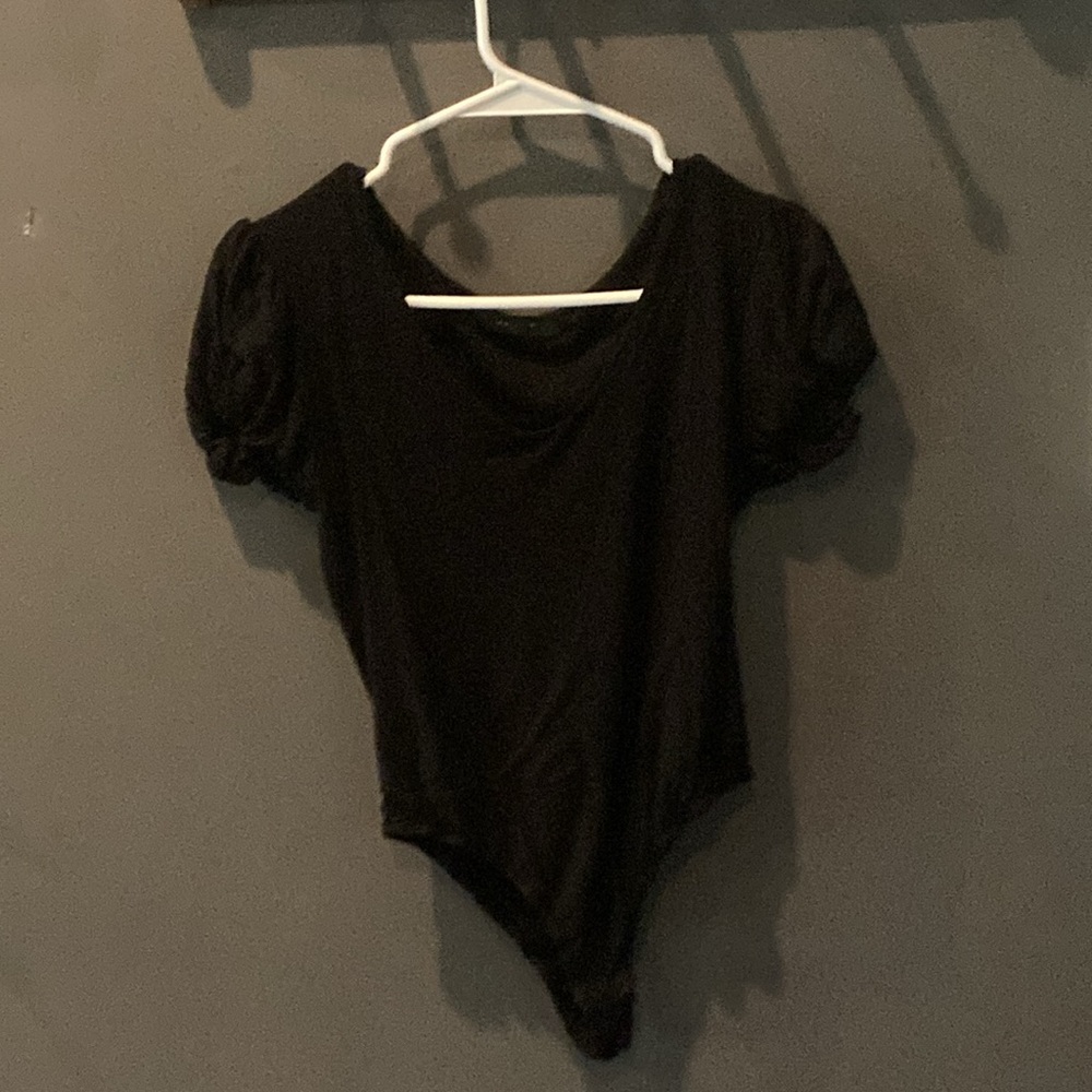 21Saints black one piece shortsleeved size small GUC